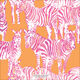 Orange Zebras Petite Lucite Trinket Tray Image 2 of 2